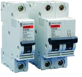disjoncteur schneider - ic60n - 1 pôles - 10 ampères - courbe c - schneider electric a9f77110