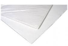 Mantel de papel blanco en hojas 100x100 cm caja de 400