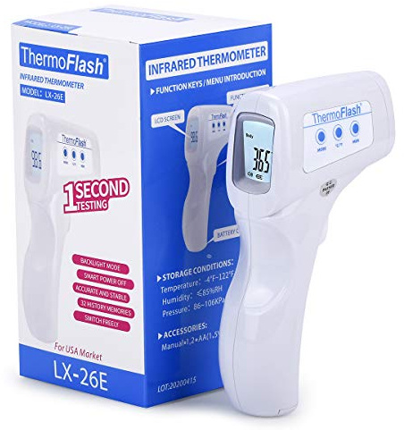 Visiomed PCA Thermoflash Lx26E Blanc Thermomètre Médical sans Contact