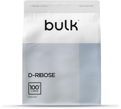Bulk D-Ribosa, 1kg, 200 Dosis