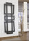 Badheizkörper Design ART 2 HxB 180 x 60 cm 1019 Watt moonstone-grau/anthrazit Szagato Handtuchheizung Handtuchwärmer Design Heizkörper Mittelanschluss Bad Heizkörper vertikal modern