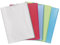Exacompta 86069E 8er Pack Premium Sichtmappe aus transluzenten Kunststoff DIN A4 mit 100 Klarsichthüllen,200 Sichten, farbig sortiert, perfekt für die Schule und das Büro Aktenhülle, Prospekthülle