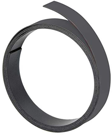 Franken M805-10 - Cinta magnética (20 mm x 1 m), Color Negro
