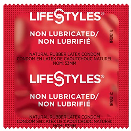 Lifestyles Non-Lubricated Condoms 100-Pack