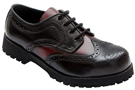 Boots & Braces - Budapest Black/Burgundy Multicolour Size: 7 UK