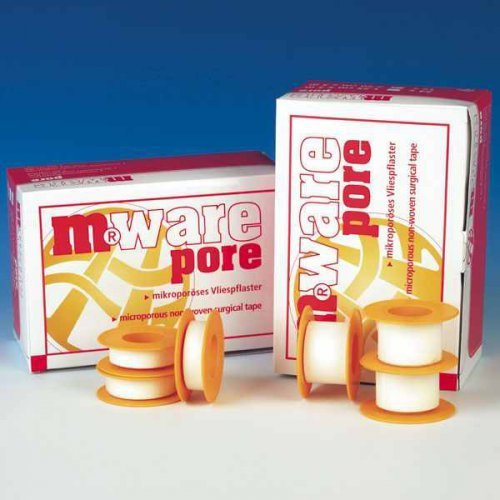 Rouleau de pansement adhésif avec rouleau de 2,50 cm x 9,14 m - Rouleau de pansement adhésif - Pansements de fixation sensibles