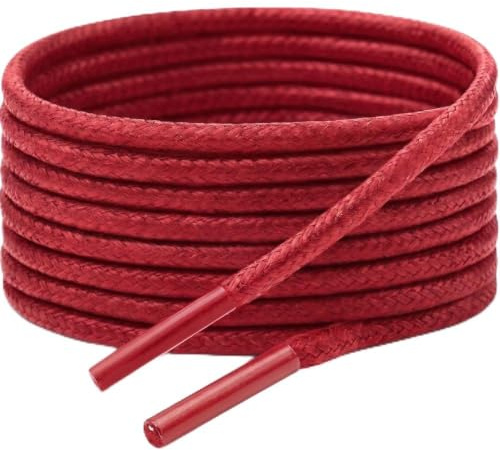 Smart Laces Coloured 70cm/27 Thin Round 2-3mm Waxed Cotton Shoe Laces, Ideal Mens Work Office Dress Shoes, Brogues, Leather Oxford, Replacement Shoe Laces