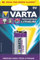 Battery, lithium, 9 Volt, block, Varta (6122), professional lithium