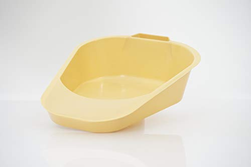 Medegen H100-05 Fracture Bedpan, Gold, 34 oz Capacity, 13 x 8 x 3.4 x 1 Size, Pack of 50