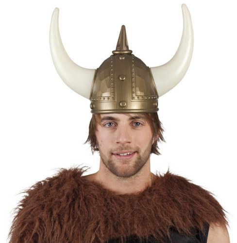 PARTY DISCOUNT NEU Helm Olaf der Wikinger, Einheitsgröße