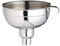 KitchenCraft Home Made Jam Funnel in Gift Box, Adjustable, Stainless Steel, 14.5 cm, Silver