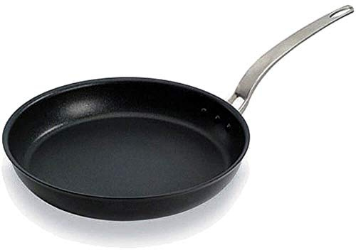 Bourgeat 668532 Elite Pro Non-Stick Frypan 320mm(32cm), White,Silver