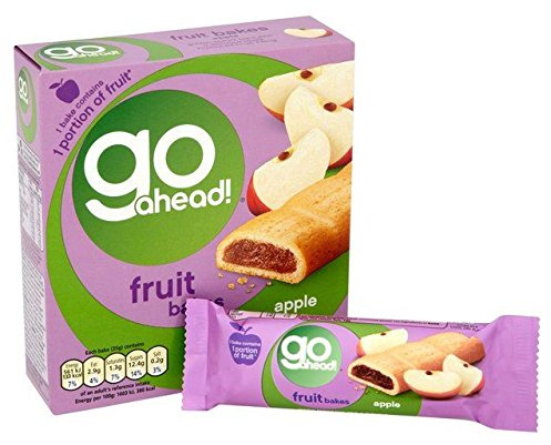 Go Ahead Apple Fruit Bakes 6 x 35g - Pack of 2