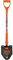 Draper 17695 Fully Insulated Utility Shovel, Orange