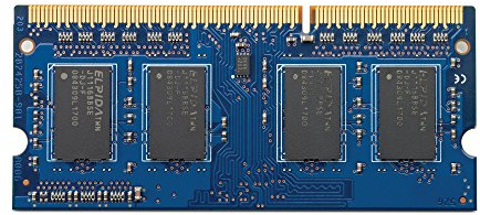 HP Hewlett-Packard - Tarjeta de Memoria RAM DDR3-1600 de 8 GB (SODIMM), Tarjeta RAM