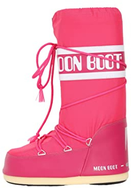 Moon-boot Moon Boot Nylon, Bottes de Neige mixte adulte, Rose (Bouganville 062), 35 EU