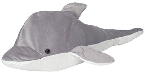 Wagner 6021 - Plüschtier Fisch Delfin - 100 cm - Delphin Plüsch Tümmler Fisch Kuscheltier Stofftier