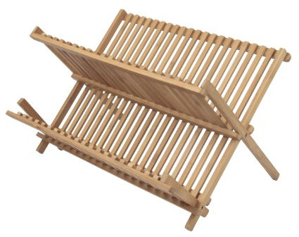 Ambiance Nature 507098 Egouttoir Vaisselles 32 Couverts Bambou