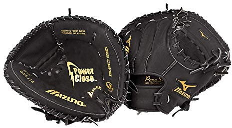 Mizuno Prospect Series Gant de Baseball pour Enfant 80 cm Unisexe, Droitier : Noir (Rg90), 31.5