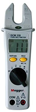 MEGGER DCM330 CAT IV Fork Multimeter, 1000V DC Voltage, 200A AC Current