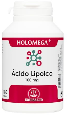 Holomega Ácido Lipoico de Equisalud, 180 cápsulas