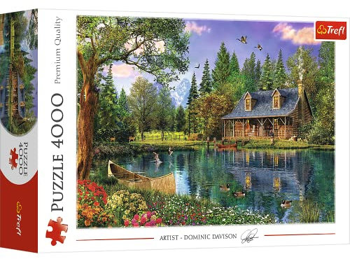 Trefl 45005 Nachmittagsidylle 4000 Teile, Premium Quality, für Erwachsene und Kinder ab 15 Jahren Puzzle, Farbig