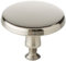 STAUB Knauf, rund, 3 cm, Nickel, für Cocottes/Bräter mit Durchmesser 12-17 cm, Silber
