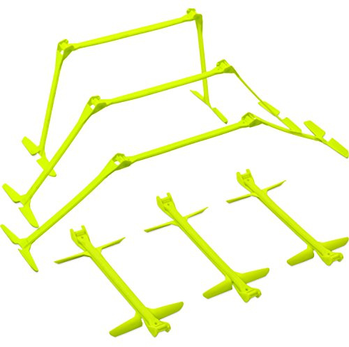 QUICKPLAY PRO Adjustable Height: 6, 9 + 12 The Original All-in-One Speed Hurdles (Set of 6) Speed Training Hurdles, Agility Hurdles