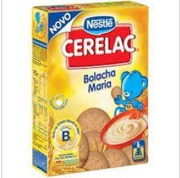 Zubereitung für Milchbrei, Herkunftsland Portugal NESTLÉ, Box 250g - CERELAC Bolacha Maria 250g