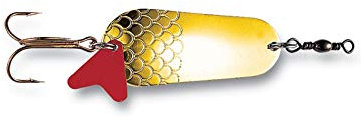 DAM Raubfischköder zum Spinnfischen Effzett Standard Spoon, Größe/Gewicht/Farbe:4.5cm / 16g / Goldfarben