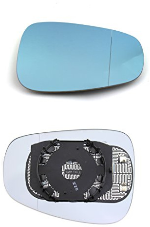 TarosTrade 57-0449-L-45667 Spiegelglas Heizbar Blaues Links