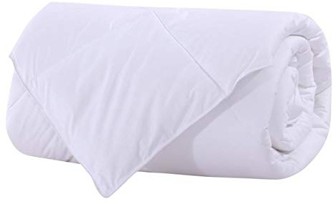 Royal Bedding Abripedic Viscose Made from Bamboo, Fiber Filled Blanket, Down Alternative Duvet Insert, 100% Cotton Shell, Breathable, Hypoallergenic, Full/Queen Size, White