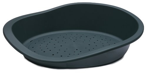 Rosewood Sonny Classic 95 Plastic Dog Bed, Graphite