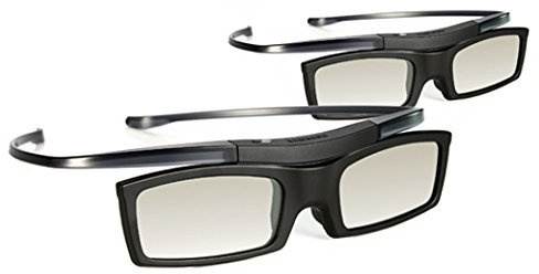 2x Original 3D Glasses SSG-5100GB with Battery for Samsung LED Plasma Smart TV