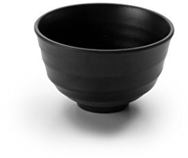 Lacor - 63364 - Ciotola in melammina rotonda 12,5Ø - Nero