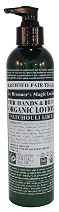 Dr. Bronner's Magic Soaps: Organic Patchouli Lime Lotion, 8 oz (2 pack)