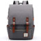 HASAGEI Mochila Unisex de Lona Mochila del Ordenador Portátil Escolar Vuelta al Cole
