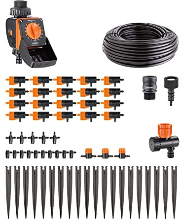 Claber 90766 Logica Balcony Drip Kit - Incl Water Timer