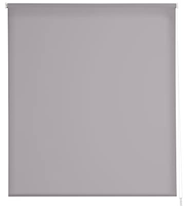 Estoralis Gove | Estor Enrollable Diseño Moderno | Translúcido Liso | Color Gris | 110 x 235 cm (Ancho/Alto) Tamaño Tela 107 x 230 cm | Estores para Ventanas y Puertas