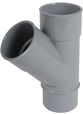 culotte simple pvc - mâle / femelle - 45 degrés - diamètre 50 mm - nicoll bj14