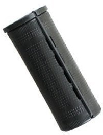 Jumbo Concave Perm Rods Black 1 1/4 Diameter