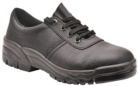 Portwest Zapato Steelite Protector S1P, Tamaño: 41, Color: Negro, FW14BKR41