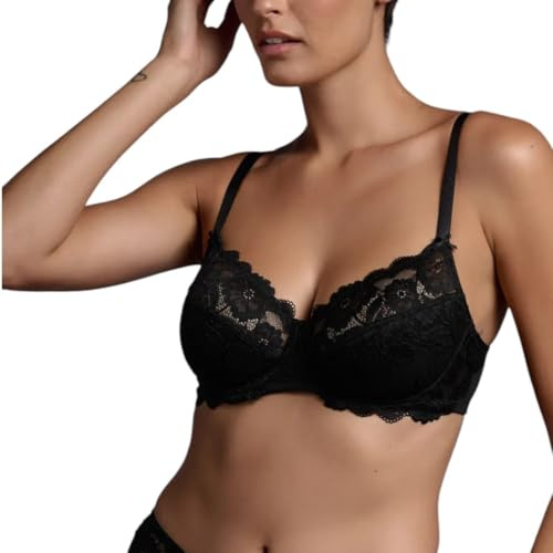 Lepel intimo donna balconcino new belseno 251 colore nero taglia 6 coppa c