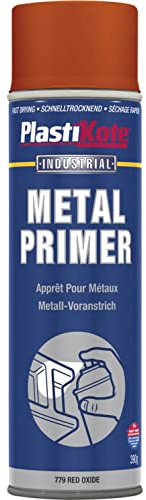 Plasti-kote 10600 400ml Metal Primer Oxide - Red