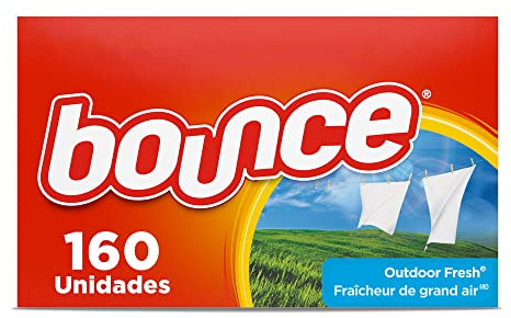 Bounce Fabric Softener Sheets, Outdoor Fresh, 160 Count
