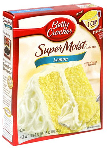 Betty Crocker Super Moist Lemon Cake Mix 432g
