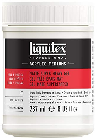 Liquitex Médium Gel Súper Espeso Mate Profesional, 237 ml, 237
