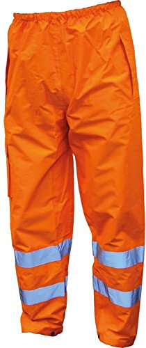 Scan Hi-Vis Motorway Trouser Orange, Railway Standard RIS-3279-TOM Size:L