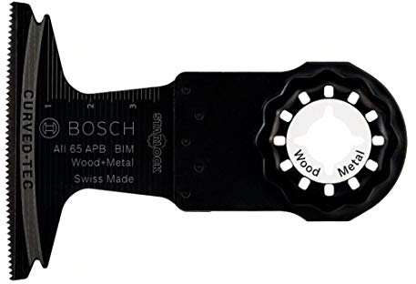 Bosch Professional 1x AII 65 APB Plunge Cut Saw Blades (for Wood with nails, Metal sandwich, Immersion depth 40 mm, Accessory Multitool)