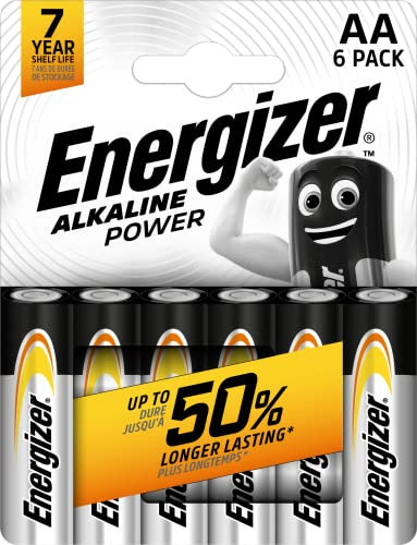 ENERGIZER PILAS ALKALINE POWER Alk Power AA BP6 BR